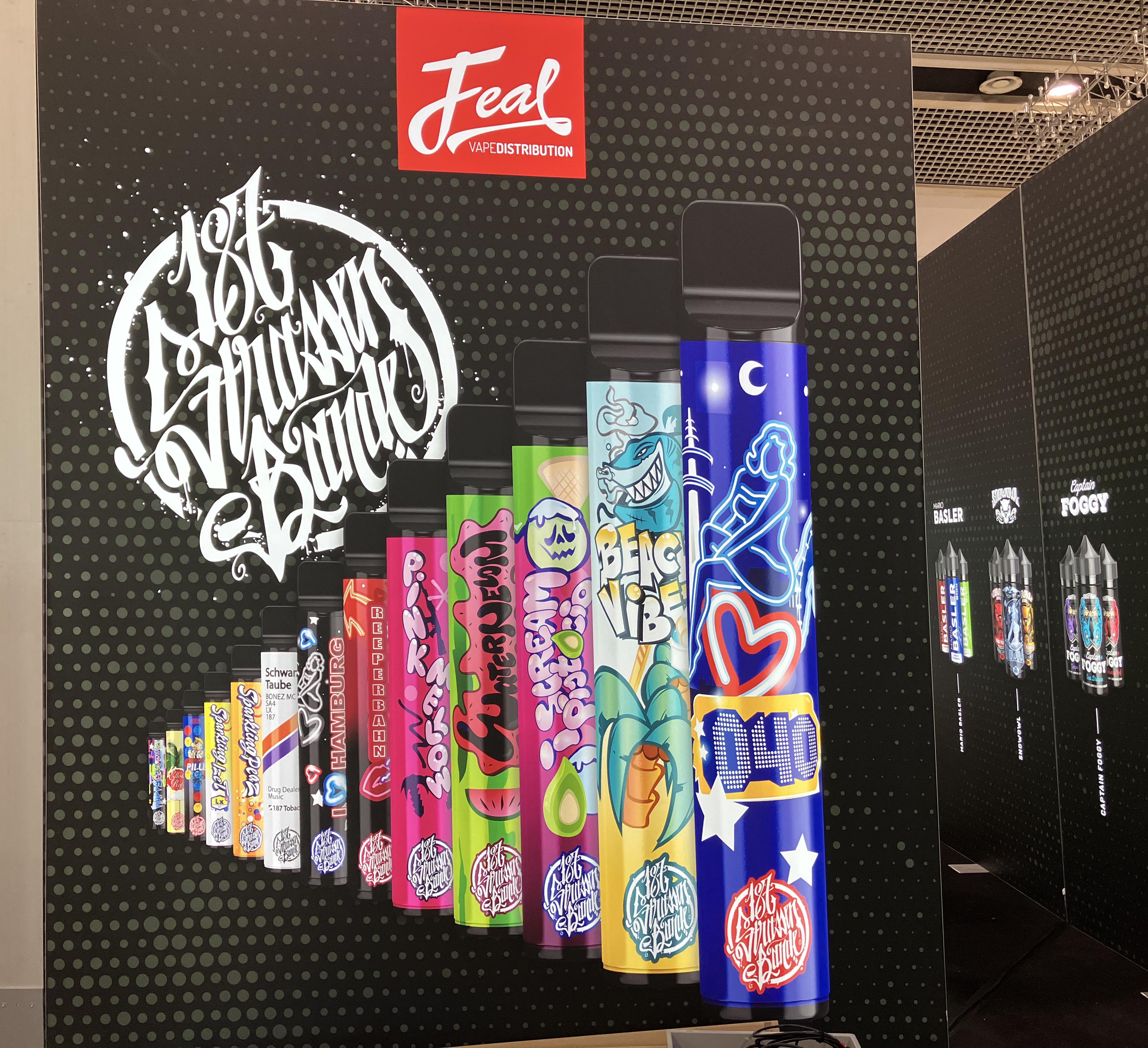 Get A Sneak Peek! Three Major German Merchants Display Well-Known Chinese E-Cigarette Brands At Their Booths.